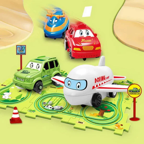 PuzzleRacer™ Kids Car Track Set – NuKids Official